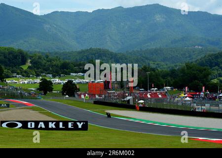 Mugello, Italie. 10th juin 2023. Circuit international de Mugello, Mugello, Italie, 10 juin 2023, Mugello circuit MotoGP GP d'Italia Oakley lors de la qualification MotoGP Grand Prix d'Italie - Championnat du monde MotoGP crédit: Live Media Publishing Group/Alay Live News Banque D'Images