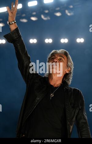 Rome, Italie. 07th juin 2023. Ligabue Live au Stadio Olimpico, sur 9 juin 2023 au Stadio Olimpico, Rome, Italie. (Photo de Domenico Cippitelli/NurPhoto) Credit: NurPhoto SRL/Alay Live News Banque D'Images