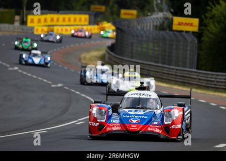 Le Mans, France. 10th juin 2023. 13 FARANO John (CAN), TAYLOR Ricky (usa), RAST René (ger), Tour Motorsport, Oreca 07 - Gibson, action pendant les 24 heures du Mans 2023 sur le circuit des 24 heures du Mans de 10 juin à 11, 2023 au Mans, France - photo Julien Delfosse/DPPI crédit : DPPI Media/Alamy Live News Banque D'Images