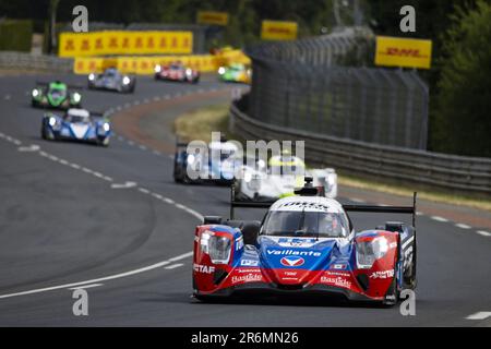 Le Mans, France. 10th juin 2023. 13 FARANO John (CAN), TAYLOR Ricky (usa), RAST René (ger), Tower Motorsport, Oreca 07 - Gibson, action pendant les 24 heures du Mans 2023 sur le circuit des 24 heures du Mans de 10 juin à 11, 2023 au Mans, France - photo: Julien Delfosse/DPPI/LiveMedia crédit: Agence photo indépendante/Alamy Live News Banque D'Images