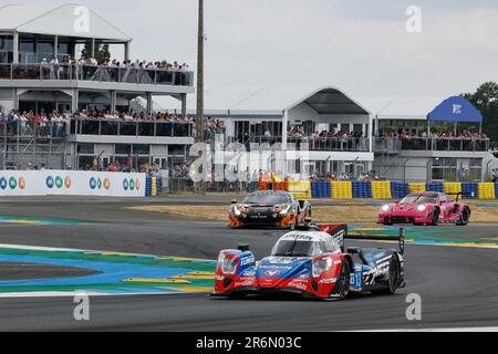 Le Mans, France. 10th juin 2023. 13 FARANO John (CAN), TAYLOR Ricky (usa), RAST René (ger), Tower Motorsport, Oreca 07 - Gibson, action pendant les 24 heures du Mans 2023 sur le circuit des 24 heures du Mans de 10 juin à 11, 2023 au Mans, France - photo: FR..d..ric le Floc'h/DPPI/LiveMedia: Agence photo indépendante/Alamy Live News Banque D'Images
