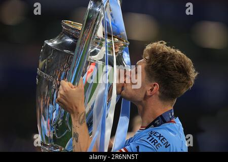 ISTANBUL, TURQUIE - JUIN 09 : finale de la Ligue des champions de l'UEFA 2022/23 sur 09 juin 2023 à Istanbul, Turquie. Photo de Kredit: Gabriella Barbara Alamy Banque D'Images