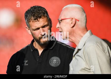 St. Helens, Angleterre - 9th juin 2023 - Sean O’Loughlin. Rugby League Betfred Super League , St. Helens vs Wigan Warriors au stade Totally Wicked, St. Helens, Royaume-Uni Banque D'Images