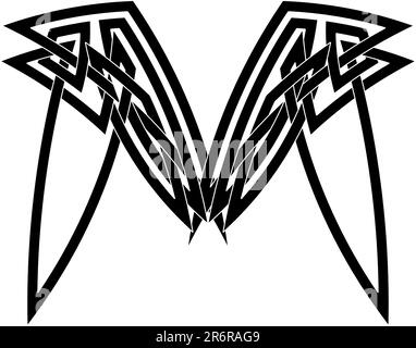 Dessin vectoriel du nœud celtique Illustration de Vecteur