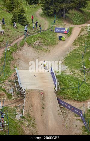 Lenzerheide, Suisse, 10th juin 2023, demi-finale, David Hajek/Alamy Live News Banque D'Images