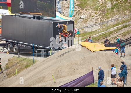 Lenzerheide, Suisse, 10th juin 2023, demi-finale, David Hajek/Alamy Live News Banque D'Images