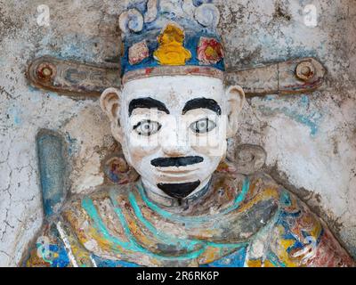 Image de Thanh à Den Doc Cuoc, Tam Toa Thanh Mau, un petit temple pour Thanh, Thanh Giong à l'extrémité sud de Sam son Beach dans la province de Thanh Hoa Banque D'Images