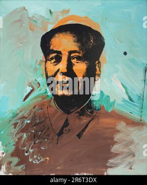 Musée : COLLECTION PRIVÉE. Auteur: ANDY WARHOL. Banque D'Images