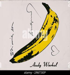 Couverture du 'Velvet Underground & Nico' par le Velvet Underground. Musée : COLLECTION PRIVÉE. Auteur: ANDY WARHOL. Banque D'Images