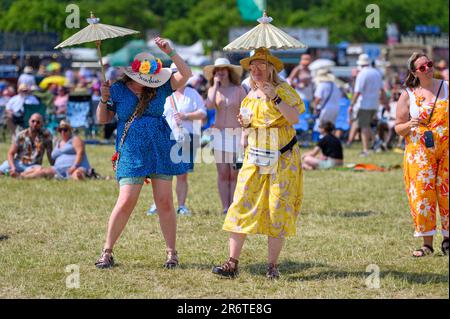 Atmosphère Day 3 Cambridge Club Festival 2023 Childerley, Cambridgeshire, Royaume-Uni. 11th juin 2023. Crédit : Gary Stafford/Alay Live News Banque D'Images