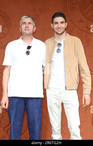 Esteban Ocon participe à l'Open de France 2023 de Roland Garros sur 11 juin 2023 à Paris, France. Photo de Nasser Berzane/ABACAPRESS.COM Banque D'Images