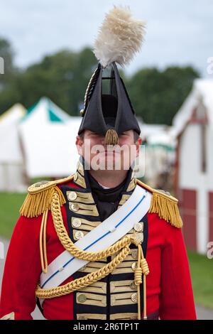 DETLING, KENT/UK - AOÛT 29 : Homme en costume à l'Odyssée militaire à Detling Kent sur 29 août 2010. Homme non identifié Banque D'Images