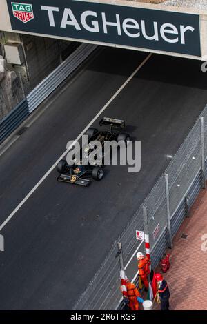 Grand Prix historique - Lotus JPS, Moncao 2022 Banque D'Images