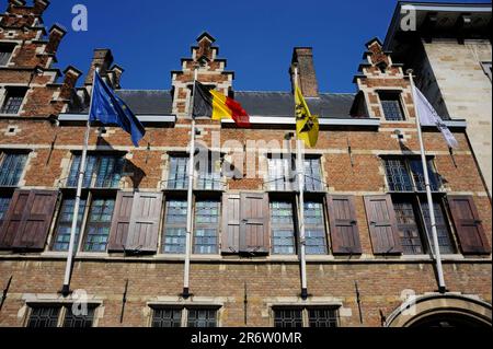 Anvers, Flandre, Belgique, Maison Rubens, Rubenshuis Banque D'Images