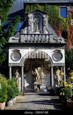 Anvers, Flandre, Maison Rubens, Rubenshuis, Belgique Banque D'Images