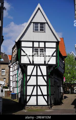 Iron House, Vieille ville, Hattingen, Rhénanie-du-Nord-Westphalie, Allemagne Banque D'Images