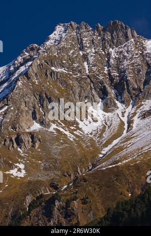 Krimmler Achental, entre Tauernhaus et la cascade, Salzburger Land, parc national Hohe Tauern, Pinzgau, Autriche Banque D'Images