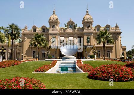 Casino, Monte Carlo, Côte d'Azur, Monaco Banque D'Images