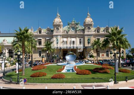 Casino, Monte Carlo, Côte d'Azur, Monaco Banque D'Images