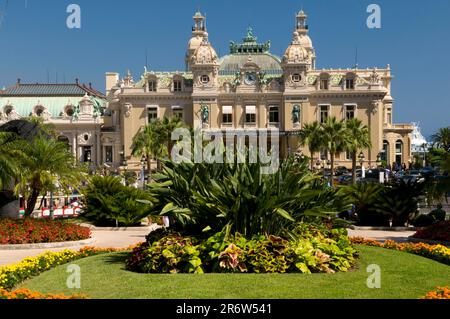 Casino, Monte Carlo, Côte d'Azur, Monaco Banque D'Images