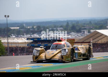 Le Mans, France. 11th juin 2023. Le Mans, France. 11th juin 2023. # 14, le Mans, France, samedi 10th juin 2023: Rodrigo Sales, Mathias Beche, Ben Hartley, Team Nielsen Racing, Oreca 07 - Gibson car, LMP2 Class, pendant la course du 24H du Mans sur 10 juin . Banque D'Images