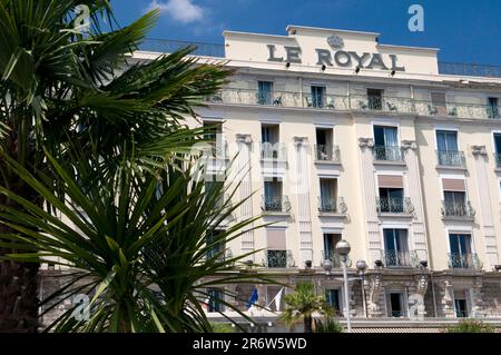 Hotel le Royal, Nice, Côte d'Azur, Provence, Sud de la France Banque D'Images