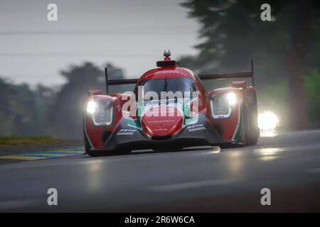 Le Mans, France. 11th juin 2023. Le Mans, France. 11th juin 2023. # 9, le Mans, France, samedi 10th juin 2023: Filip Ugran, Bent Viscaal, Juan Manuel Correa, Team Prema Racing, Oreca 07 - Gibson car, LMP2 classe, pendant la course du 24H du Mans sur 10 juin . Banque D'Images