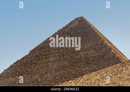 La Grande Pyramide de Khufu à Gizeh, Égypte Banque D'Images