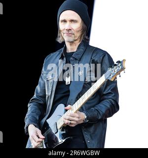 Myles Kennedy de Alter Bridge se produit en direct au Festival de rock de Suède 2023 Banque D'Images