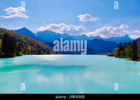 Lacs italiens dans le nord de l'Italie Banque D'Images