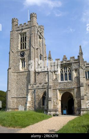 St Mary The Virgin Church Newport Essex Banque D'Images