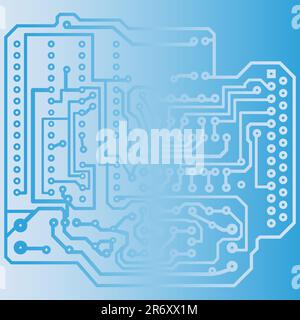 Schéma électrique pour la conception d'utilisation. Vector illustration. Illustration de Vecteur