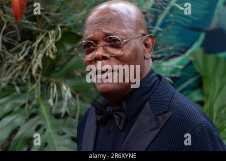 New York, États-Unis. 12th juin 2023. Samuel L. Jackson assiste aux Tony Awards annuels 76th au United Palace Theatre de New York sur 11 juin 2023. (Photo de Lev Radin/Sipa USA) crédit: SIPA USA/Alay Live News Banque D'Images