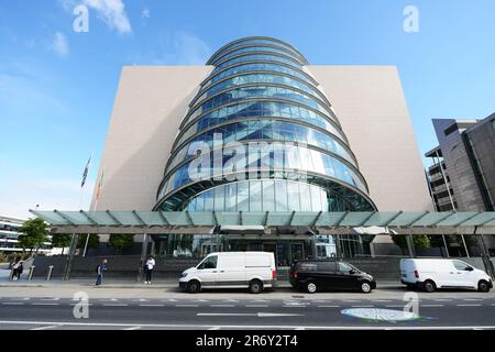 Le Centre des congrès de Dublin, Irlande. Banque D'Images