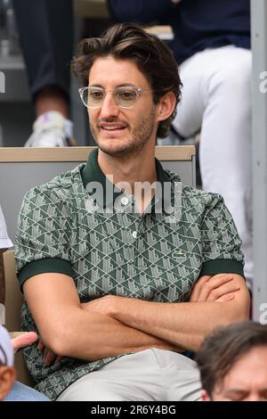 Paris, France. 11th juin 2023. Pierre Niney participe à l'Open de France 2021 à Roland Garros sur 11 juin 2023 à Paris, France. Photo de Laurent Zabulon/ABACAPRESS.COM crédit: Abaca Press/Alamy Live News Banque D'Images