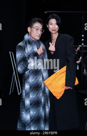 Shanghai, Chine. 24th mars 2023. SHANGHAI, CHINE - 24 MARS 2023 - l'acteur Tony Leung Ka-fai pose lors de la semaine de la mode de Shanghai d'automne/hiver 2023 à Shanghai, 24 mars 2023. (Photo par Costfoto/NurPhoto) crédit: NurPhoto SRL/Alay Live News Banque D'Images