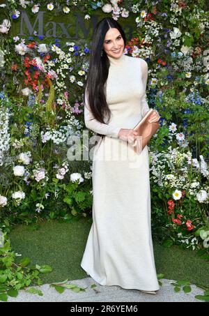 Demi Moore arrive au défilé de mode de Max Mara à l'Hôtel de ville de Stockholm, Suède, 11 juin 2023.photo: Karin Tornblom / TT / code 2377 Banque D'Images