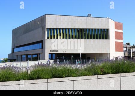 Lexique des DLR, Dun Laoghaire, près de Dublin, Irlande Banque D'Images