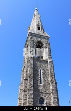 Clocher de l'église Saint-Michel, Dun Laoghaire, près de Dublin, Irlande Banque D'Images