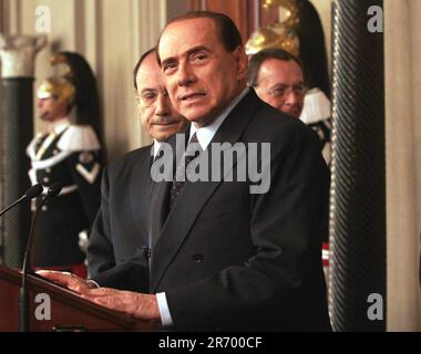 Photo répertoire, Italie. 30th juin 2023. CONSULTATIONS À FORZA ITALIA QUIRINALE AVEC SILVIO BERLUSCONI (Antonia Cesareo, ROME - 2008-01-29) - 2019-01-17, Antonia Cesareo) ps la photo peut être utilisée conformément au contexte dans lequel elle a été prise, et sans l'intention diffamatoire du décorum des personnes représentées usage éditorial seulement crédit: Agence photo indépendante/Alamy Live News Banque D'Images