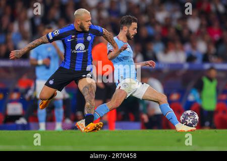 Istanbul, Turquie. 10th juin 2023. ISTANBUL, TURQUIE - JUIN 10 : lors du match final de la Ligue des champions de l'UEFA entre le FC de Manchester City et le FC Internazionale Milano au stade olympique Ataturk sur 10 juin 2023 à Istanbul, Turquie (photo par /photos Orange) Credit: Orange pics BV/Alay Live News Banque D'Images