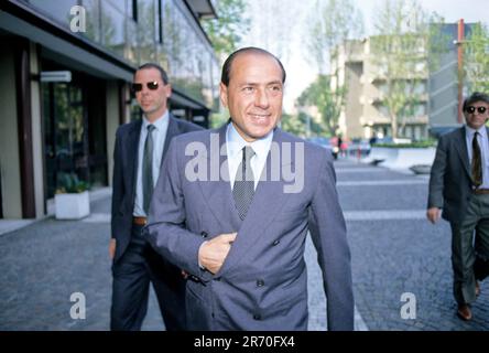 Silvio Berlusconi © Massimo Di Vita Banque D'Images