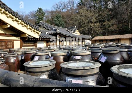 Corée du Sud. Séoul. Village de Yongin Banque D'Images