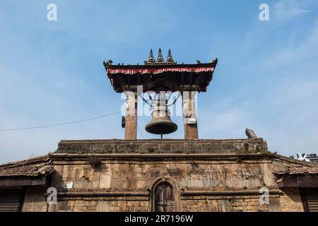 Népal. Patan. place du temple Banque D'Images