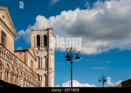 Italie. Emilie-Romagne. Ferrare. Duomo di San Giorgio Banque D'Images