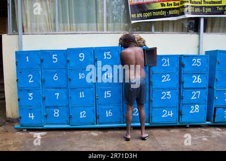 Wendo Genet hot springs, en Ethiopie Banque D'Images