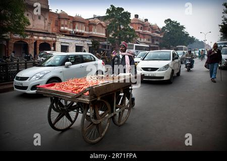 L'Inde, Rajasthan, Jaipur, vie quotidienne Banque D'Images