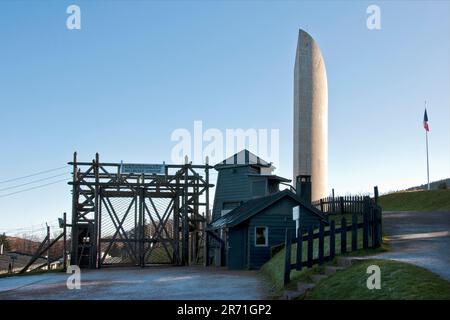 Camp du Struthof, Natzweiler Alsace Banque D'Images