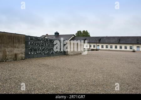 Allemagne, Bavière, Dachau, camp de concentration Banque D'Images