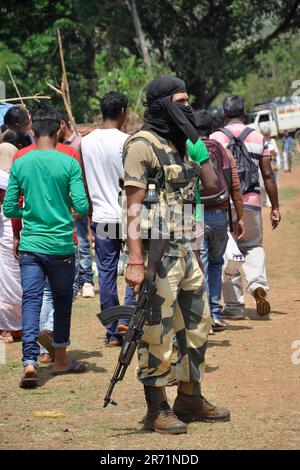 Inde. Orissa. Puri. Village d'Onkadelli. la vie quotidienne Banque D'Images